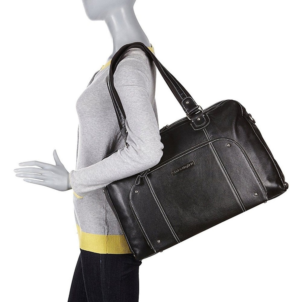 Clark & Mayfield Leather 18.3 laptop bag - NWT